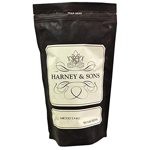 Harney &Amp; Sons Wedding Tea White Lemon Vanilla Rosebud 50 Count T