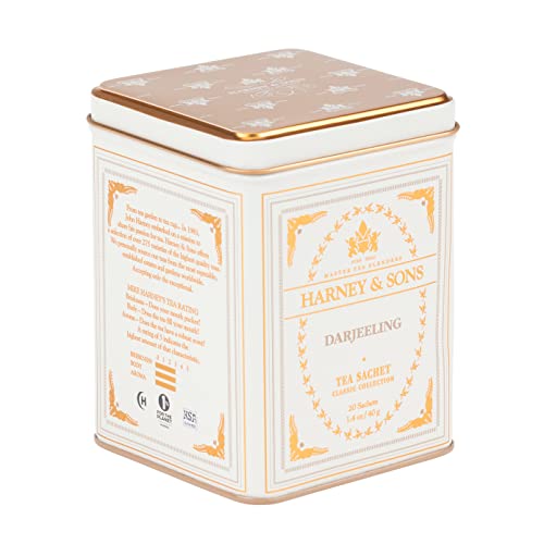 Harney &Amp; Sons Black Tea, Darjeeling, 20 Sachets