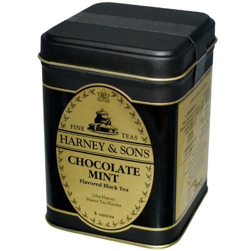 Harney &Amp; Sons, Chocolate Mint Flavored Black Tea, 4 Oz