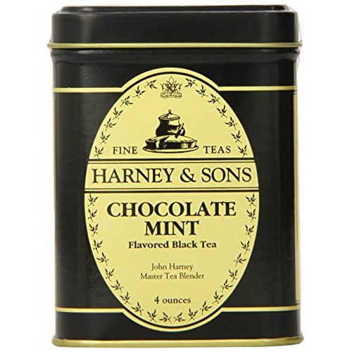 Harney &Amp; Sons Loose Leaf Black Tea, Chocolate Mint, 4 Ounce
