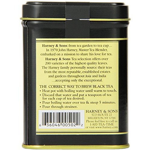 Harney &Amp; Sons Black Loose Leaf Tea, Earl Grey, 4 Ounce