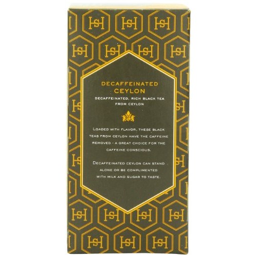 Harney &Amp; Sons Black Tea, Decaffeinated Ceylon, 20 Tea Bags, 1.26