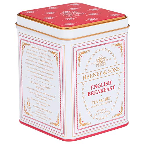 Harney &Amp; Sons Black Tea, English Breakfast, 20 Sachets