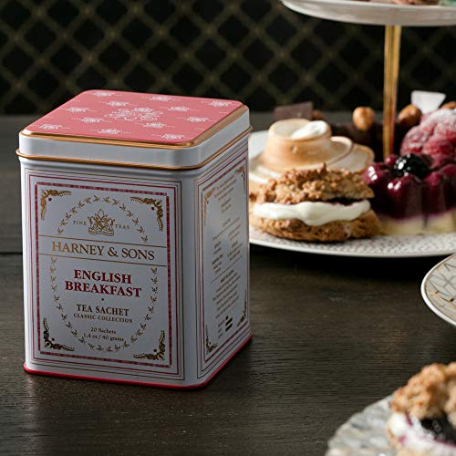 Harney &Amp; Sons Black Tea, English Breakfast, 20 Sachets