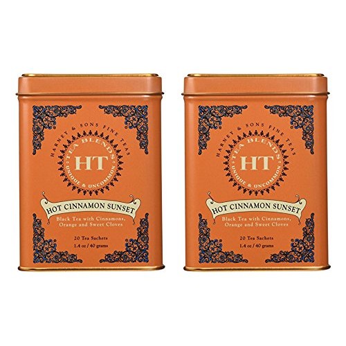Harney &Amp; Sons Caffeinated Hot Cinnamon Sunset Black Tea With Ora
