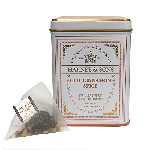 Harney &Amp; Sons Classic Hot Cinnamon Spice Tea, 20 Tea Sachets, 1.