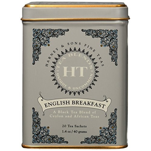 Harney &Amp; Sons English Breakfast, 20 Teabags Per Pack, Pack Of 4
