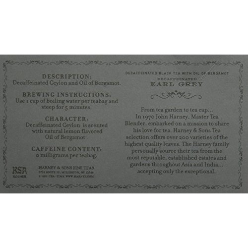Harney &Amp; Sons Fine Teas Decaffeinated Earl Grey With Bergamot -