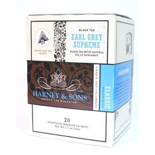 Harney &Amp; Sons Fine Teas Earl Grey Supreme - 20 Wrapped Sachets
