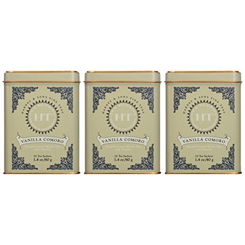 Harney &Amp; Sons Fine Teas Vanilla Comoro Tin - 20Ct Sachets Pack
