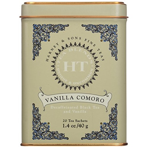Harney &Amp; Sons Fine Teas Vanilla Comoro Tin - 20Ct Sachets Pack