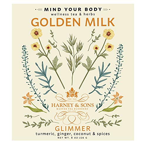 Harney &Amp; Sons Golden Milk Powder Turmeric, Ginger, Coconut &Amp; Spi