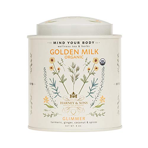 Harney &Amp; Sons Golden Milk Powder Turmeric, Ginger, Coconut &Amp; Spi