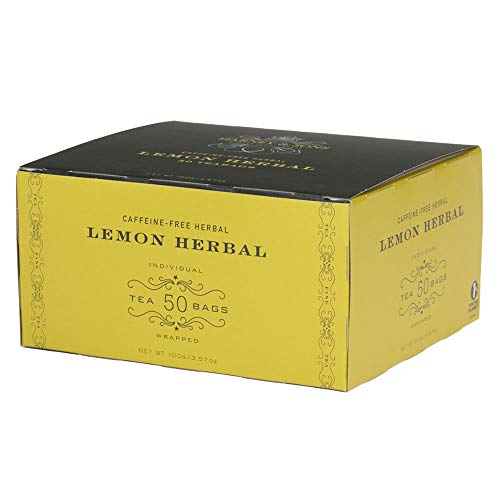 Harney &Amp; Sons Herbal Tea, Lemon, 50 Tea Bags Harney &Amp; Sons Herbal Tea, Lemon, 50 Tea Bags