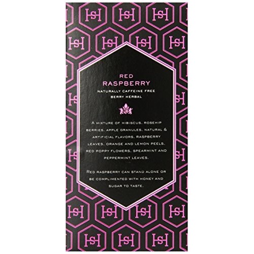 Harney &Amp; Sons Herbal Tea, Red Raspberry, 20 Tea Bags, 1.29 Oz
