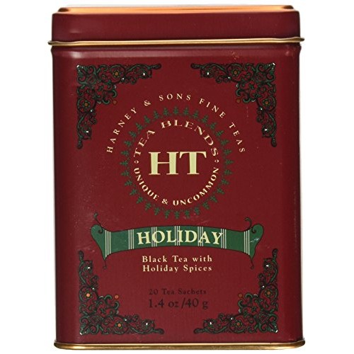 Harney &Amp; Sons Holiday Black Tea Tin Can - With Holiday Spices: C