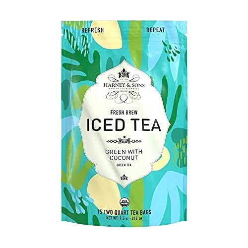 Harney & Sons Organic Green with Coconut Fresh Brew Iced Tea | 1...
