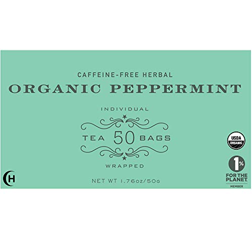Harney &Amp; Sons Organic Peppermint Tea 1.76Oz/50G 50 Tea Bags