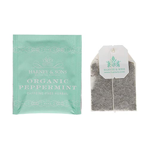 Harney &Amp; Sons Organic Peppermint Tea 1.76Oz/50G 50 Tea Bags
