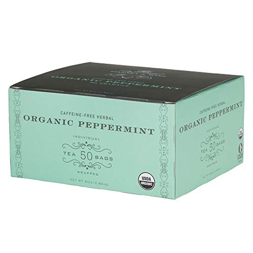Harney &Amp; Sons Organic Peppermint Tea 1.76Oz/50G 50 Tea Bags