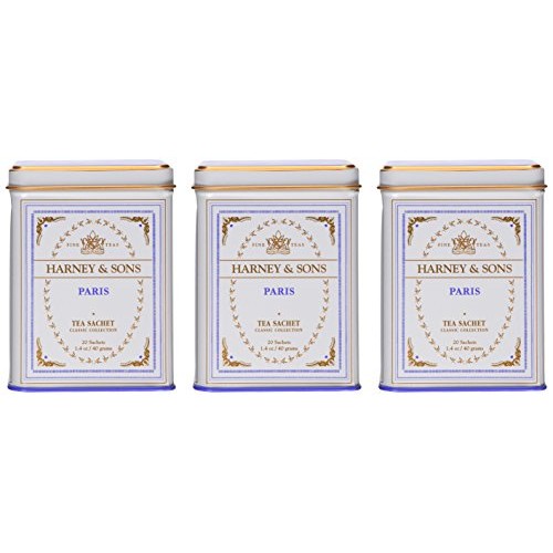 Harney &Amp; Sons Paris Black Tea Sachet Collection, All Natural - C