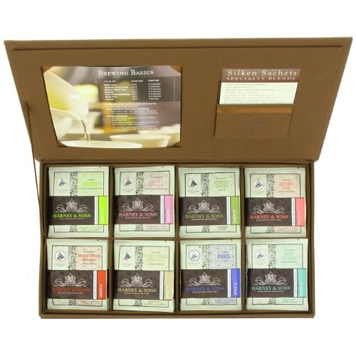 Harney &Amp; Sons Silken Sachets Tea Gift Set, Assorted Teas, 32 Count