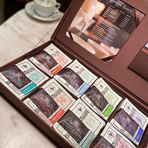 Harney &Amp; Sons Silken Sachets Tea Gift Set, Assorted Teas, 32 Count