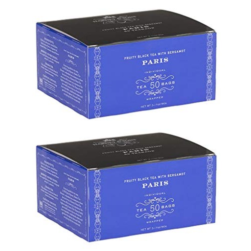 Harney And Sons Tea Bags, Paris, 50 Count Pack Of 2