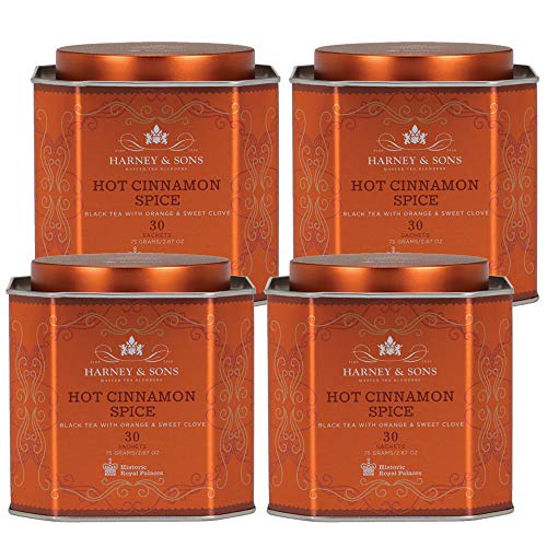 Harney &Amp; Sons Tea - Hot Spice Teabags, Orange Cinnamon, 30 Teaba