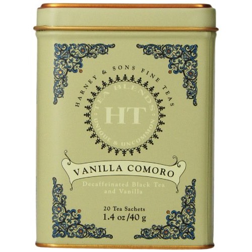 Harney &Amp; Sons Vanilla Comoro Tea Tin - Decaffeinated And, Great