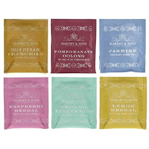 Harney&Amp;Sons Variety Pack Of 48 8 Of Each; Egyptian Chamomile,