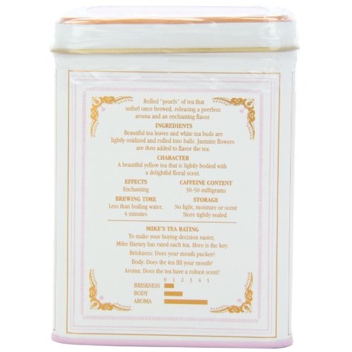 Harney &Amp; Sons White Tea, Dragon Pearl Jasmine, 20 Sachets