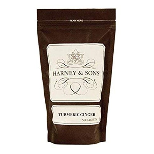 Harney And Sonstea, Turmeric &Amp; Ginger, 0.49 Pound Pack Of 10