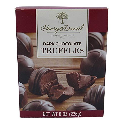 Harry &Amp; David Dark Chocolate Truffles, 8 Ounce Gift Box Harry &Amp; David Dark Chocolate Truffles, 8 Ounce Gift Box