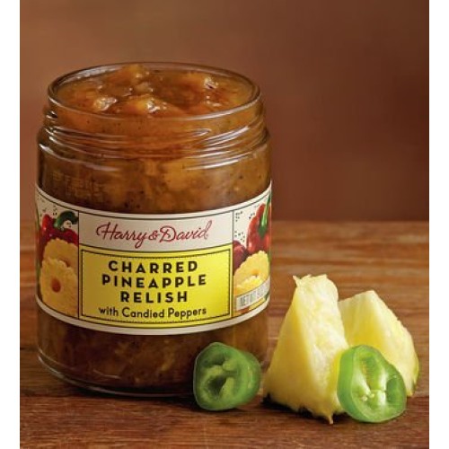 Harry &Amp; David Charred Pineapple Relish With Candied Peppers 9 O