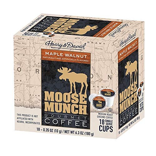 Harry &Amp; David Moose Munch Gourmet Coffee 18 Single Serve Cups Be
