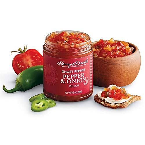 Harry &Amp; David Pepper &Amp; Onion Relish With Ghost Pepper 9 Ounces