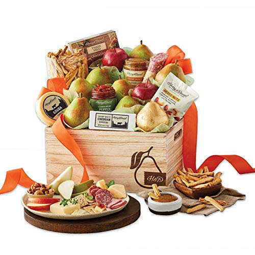 Harry &Amp; David Signature Pear, Nut, And Cheese Gift Basket - Grand