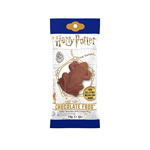 Harry Potter Milk Chocolate Frog With Collectible Wizard Trading