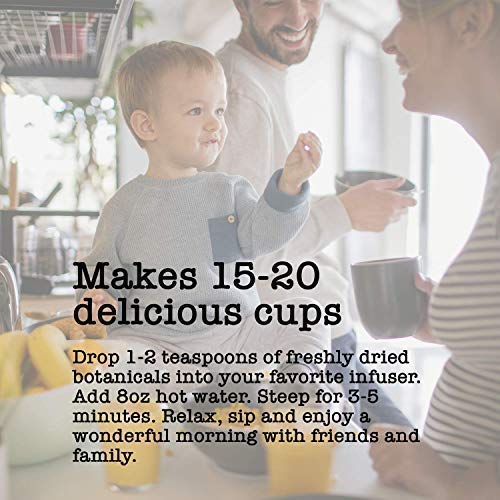 Organic Peppermint, 15-20 Servings, Eco-Conscious Zip Pouch, Caf