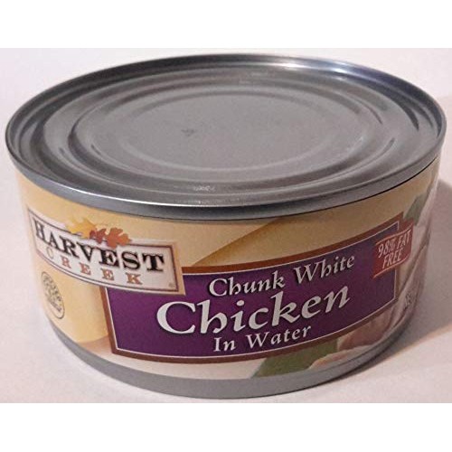 Harvest Creek Fat Free Chunk White Chicken In Water - 10Oz 6 Cans