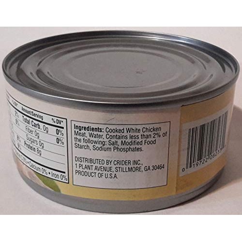 Harvest Creek Chunk White Chicken In Water Can Pack Of 12 10Oz