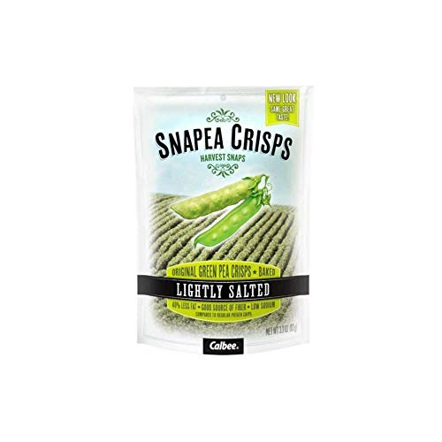 Harvest Snaps Snapea Crisps Lightly Salted - Pack Of 3, 3.3 Oz. Ea.