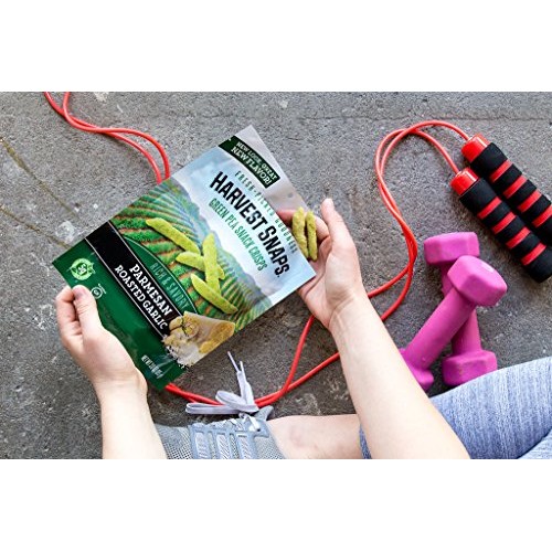 Harvest Snaps Parmesan Roasted Garlic Green Pea Snack Crisps, Gl