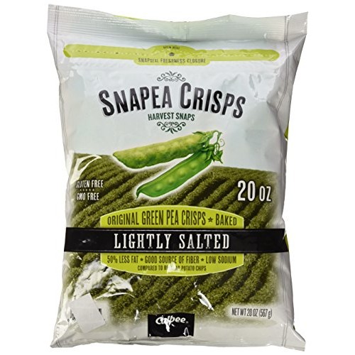 Harvest Snaps Snapea Original Green Pea Crisps, Baked And Lightl