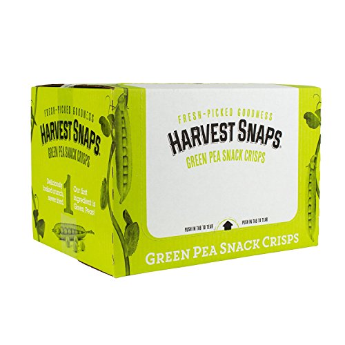 Harvest Snaps Wasabi Ranch Green Pea Snack Crisps, Gluten-Free,