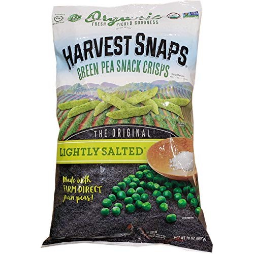 Harvest Snaps Organic Calbee Lightly Salted Snapeas, 20 Oz