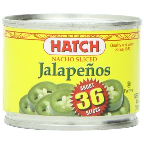 Hatch Chile Company Hatch Nacho Sliced Jalapenos, 4Ounce