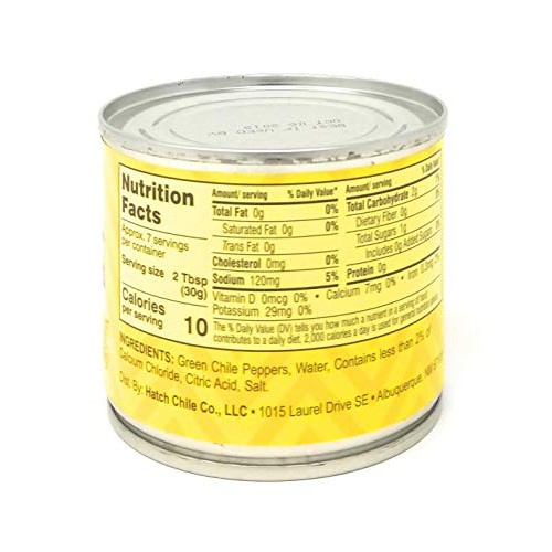 Hatch Chile Company Select Diced Green Chiles Mild 7Oz Qty 2