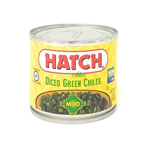 Hatch Chile Company Select Diced Green Chiles Mild 7Oz Qty 2